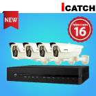 โปรโมชั่นกล้องวงจรปิด iCATCH 4K DUHD-1685EU-N08 กล้อง 8MP 16 ตัว