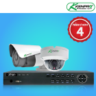 โปรโมชั่นกล้องวงจรปิด kenpro KP-KP-NVR8004HIP04