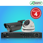 โปรโมชั่นกล้องวงจรปิด kenpro KP-TVI9004HI