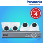 โปรโมชั่นกล้องวงจรปิด PANASONIC CJ-HDR104